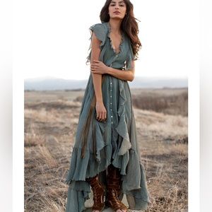 Joyfolie Women’s Cass Dress in Island Sage Size Medium